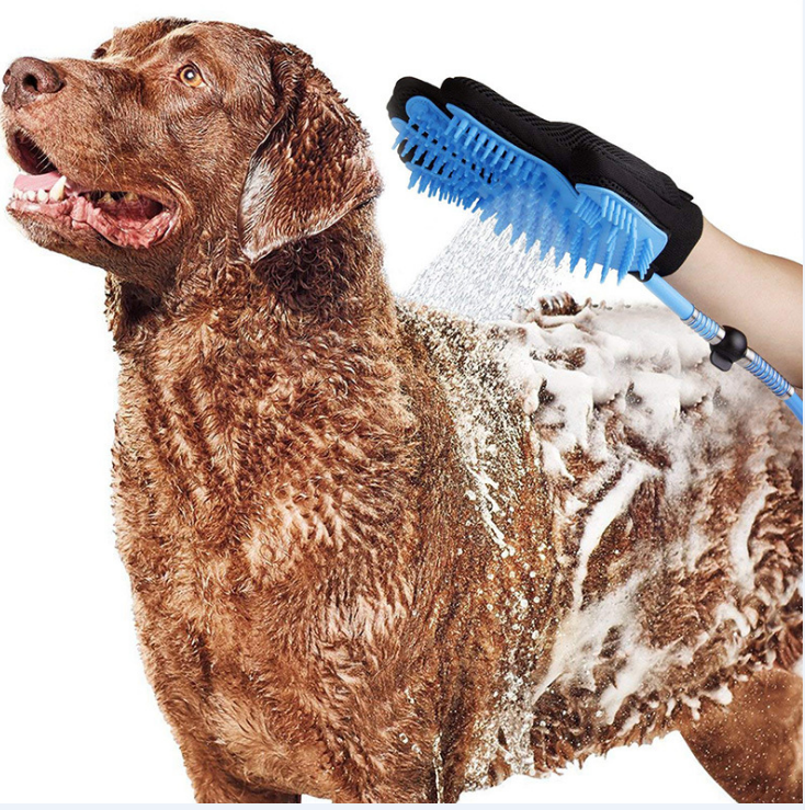 Hunde Handschuhduschkopf